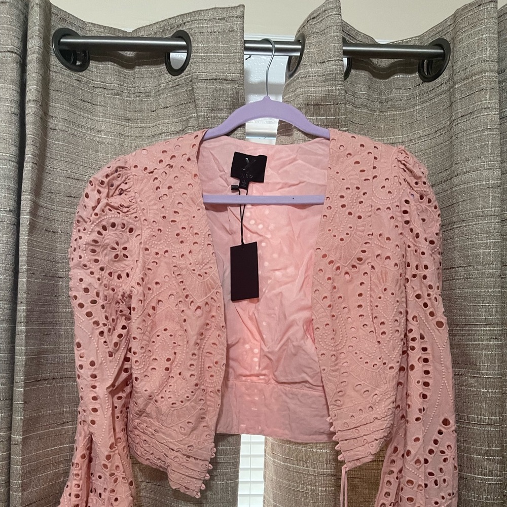 Peach/pink Blouse never worn with Tags